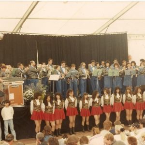la banda al concerto a Berlino